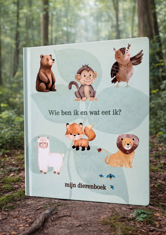 Wie ben ik en wat eet ik? Mijn dierenboek